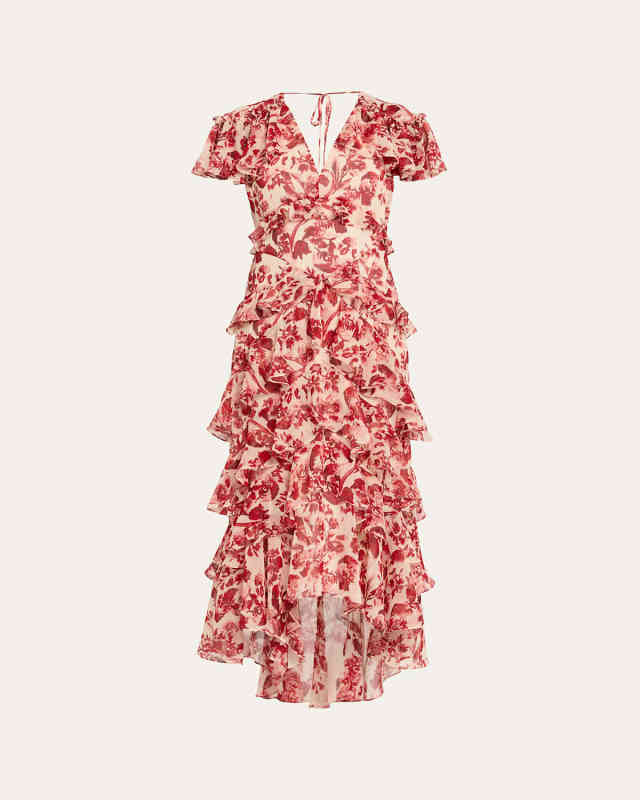 Tatum Floral Ruffled Maxi Dress
